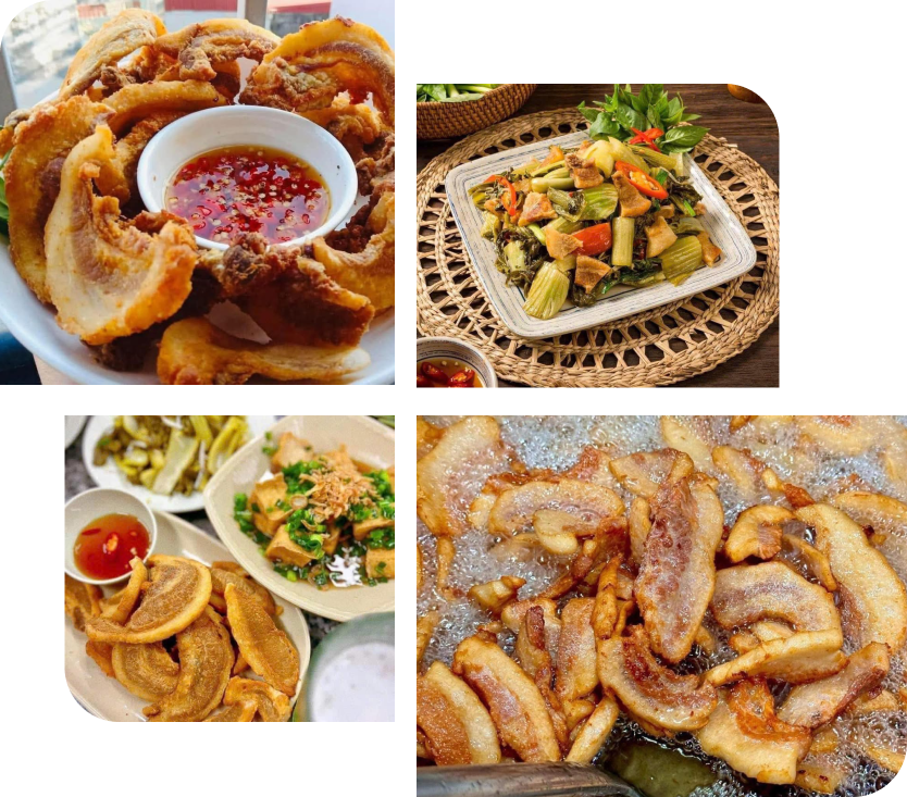Tóp mỡ Triều Khúc Bà Vinh sản xuất tại làng Tân Triều, Triều Khúc, Hà Nội (2)
