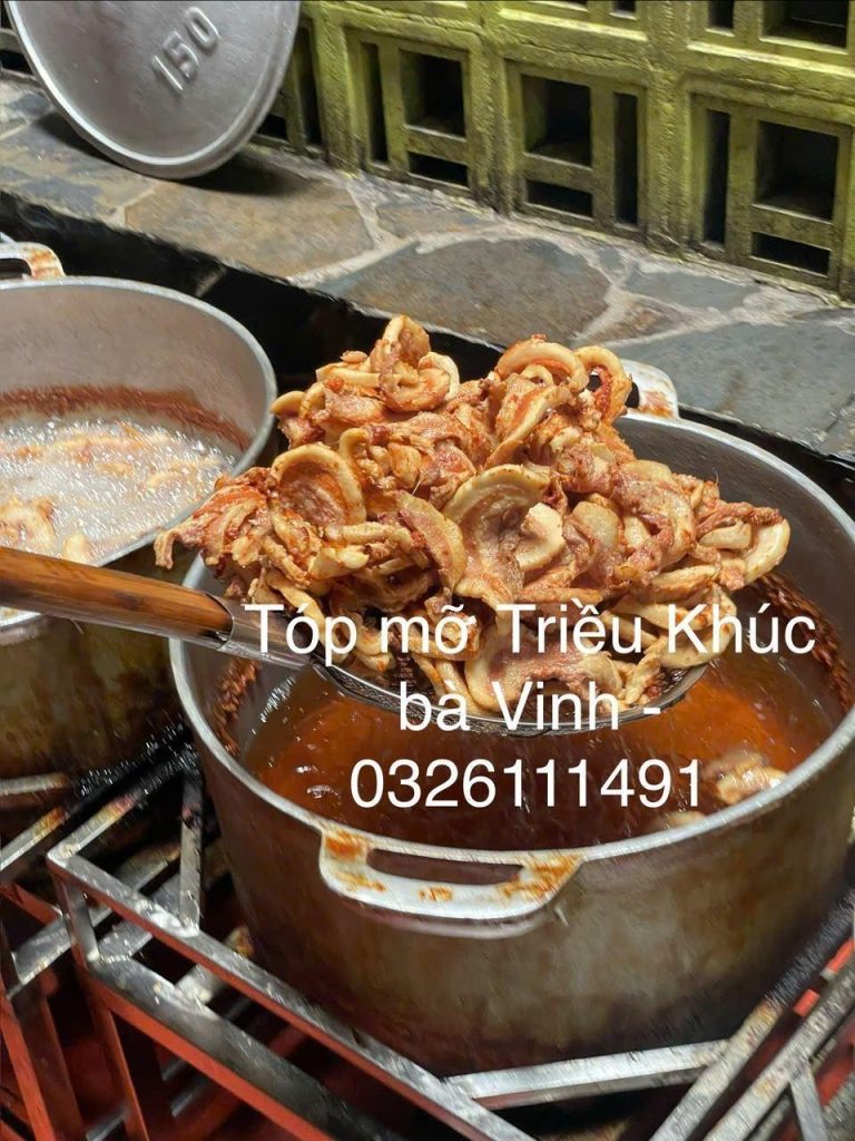 Cách làm tóp mỡ mắm tỏi ớt ngon, công thức độc quyền dễ làm